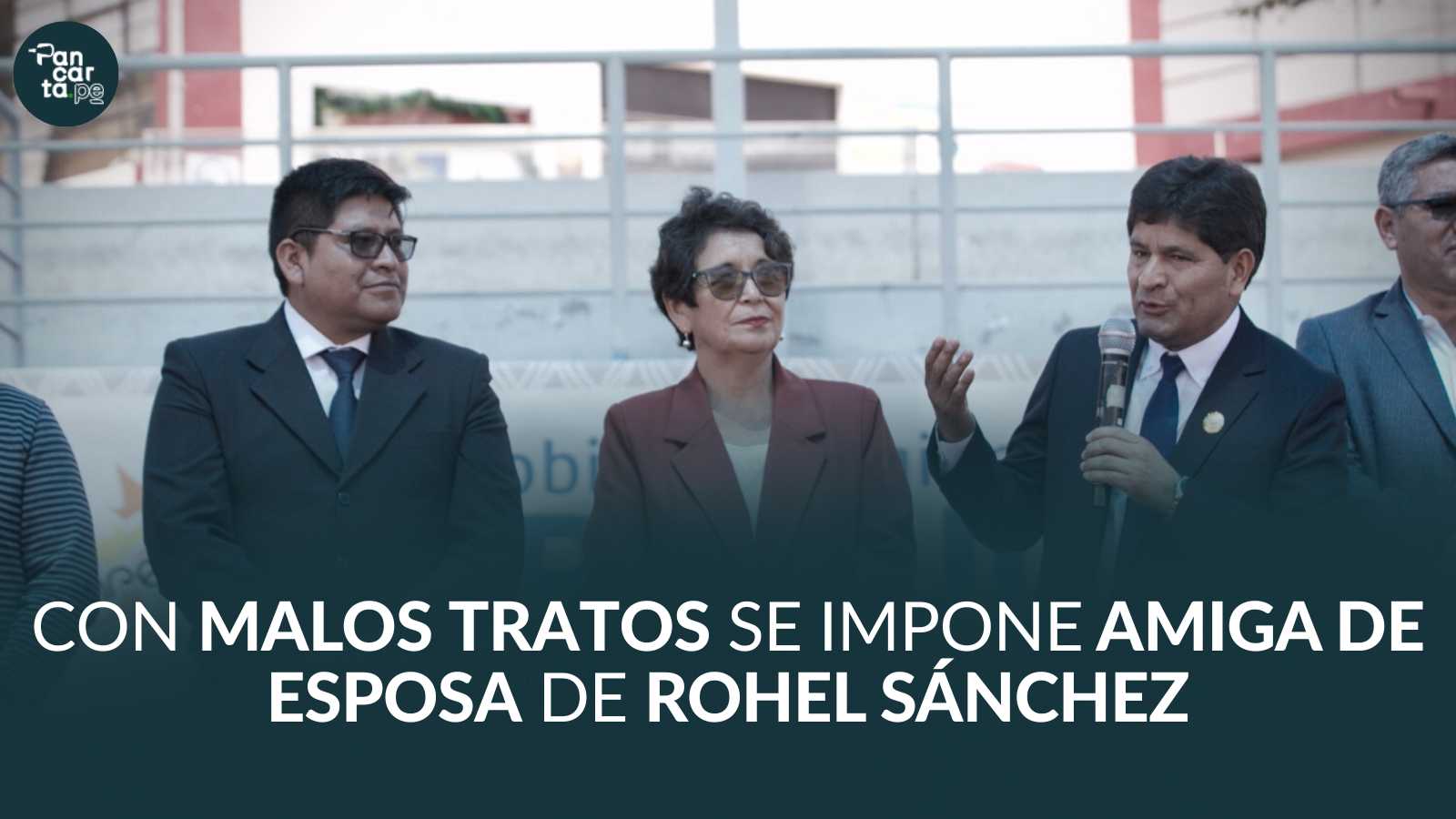 Arequipa Piden investigar a la esposa del gobernador Rohel Sanchez